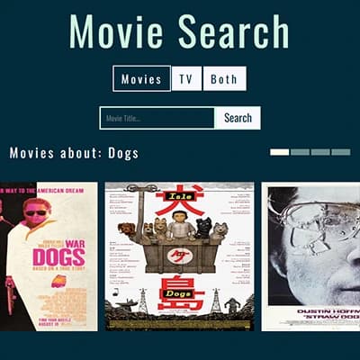 Movie Search Interface